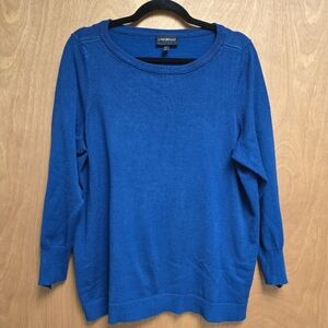 🟦 Lane Bryant Ruffle Cuff Sweater